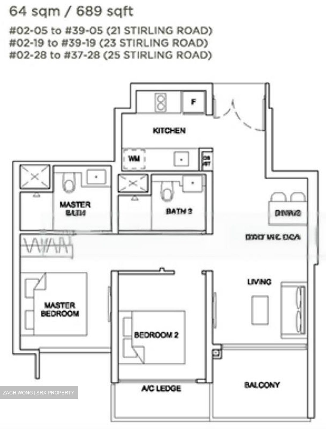 Stirling Residences (D3), Apartment #454961541